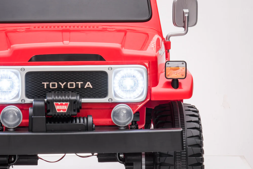 24v licenced Toyota Land Cruiser Jeep 4x4 Ride on Car – Red ETA 10th May 2026 - Image 6