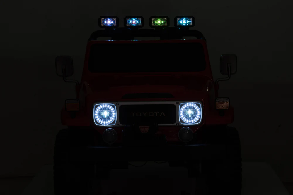 24v licenced Toyota Land Cruiser Jeep 4x4 Ride on Car – Red ETA 10th May 2026 - Image 7