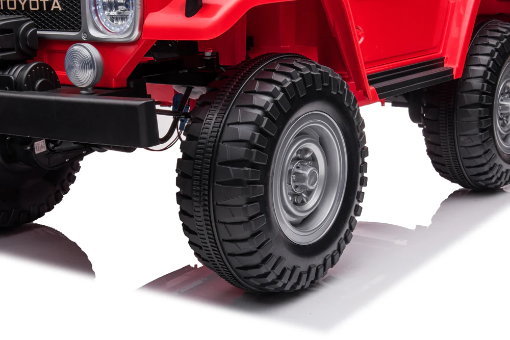 24v licenced Toyota Land Cruiser Jeep 4x4 Ride on Car – Red ETA 10th May 2026 - Image 9