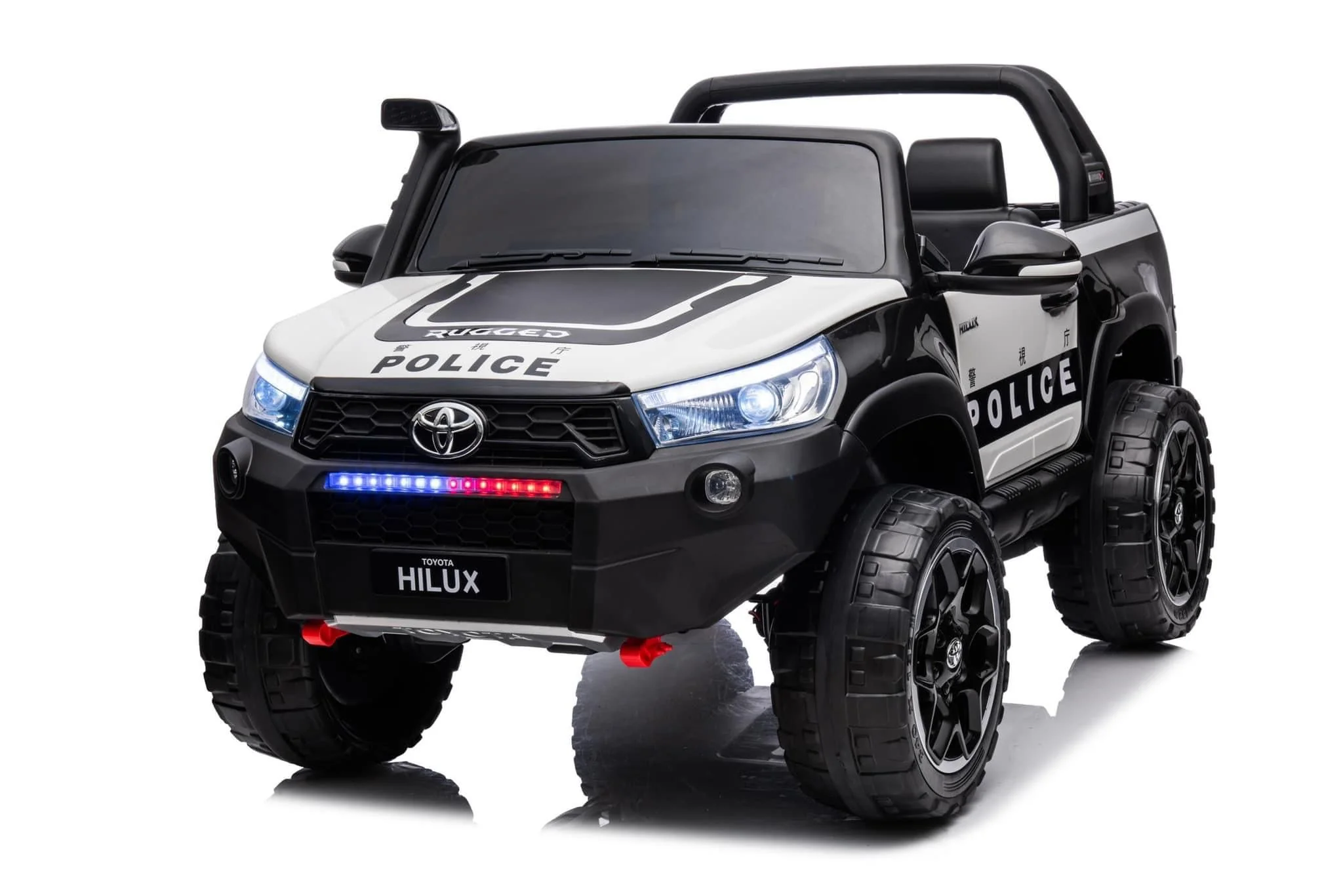 24v x 14 Ah licensed 800 w 4x4 Toyota Hilux Kids Ride on Car Police Version ETA 10th May 2026
