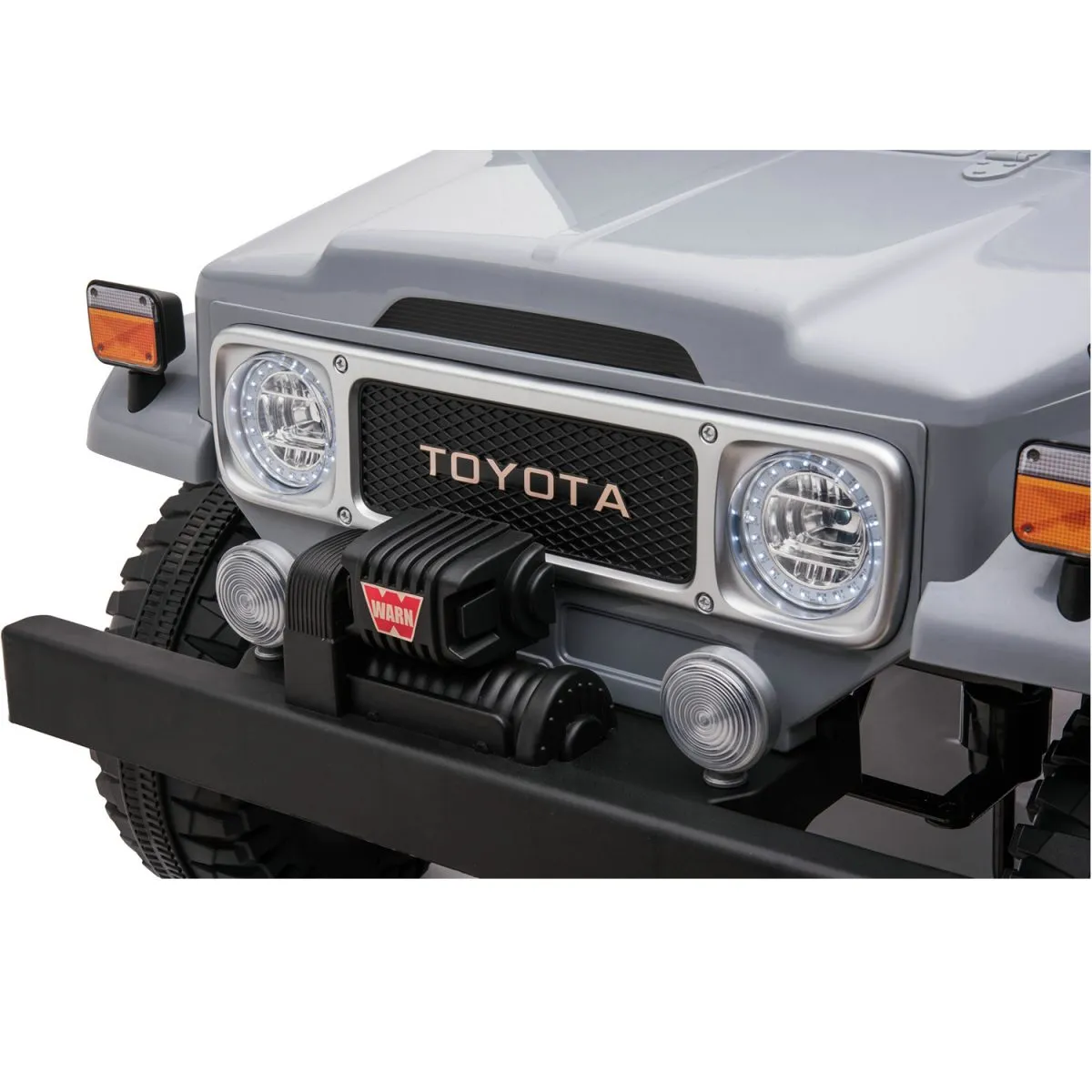 24v licenced Toyota Land Cruiser Jeep 4x4 Ride on Car – Grey ETA 10th May 2026 - Image 10