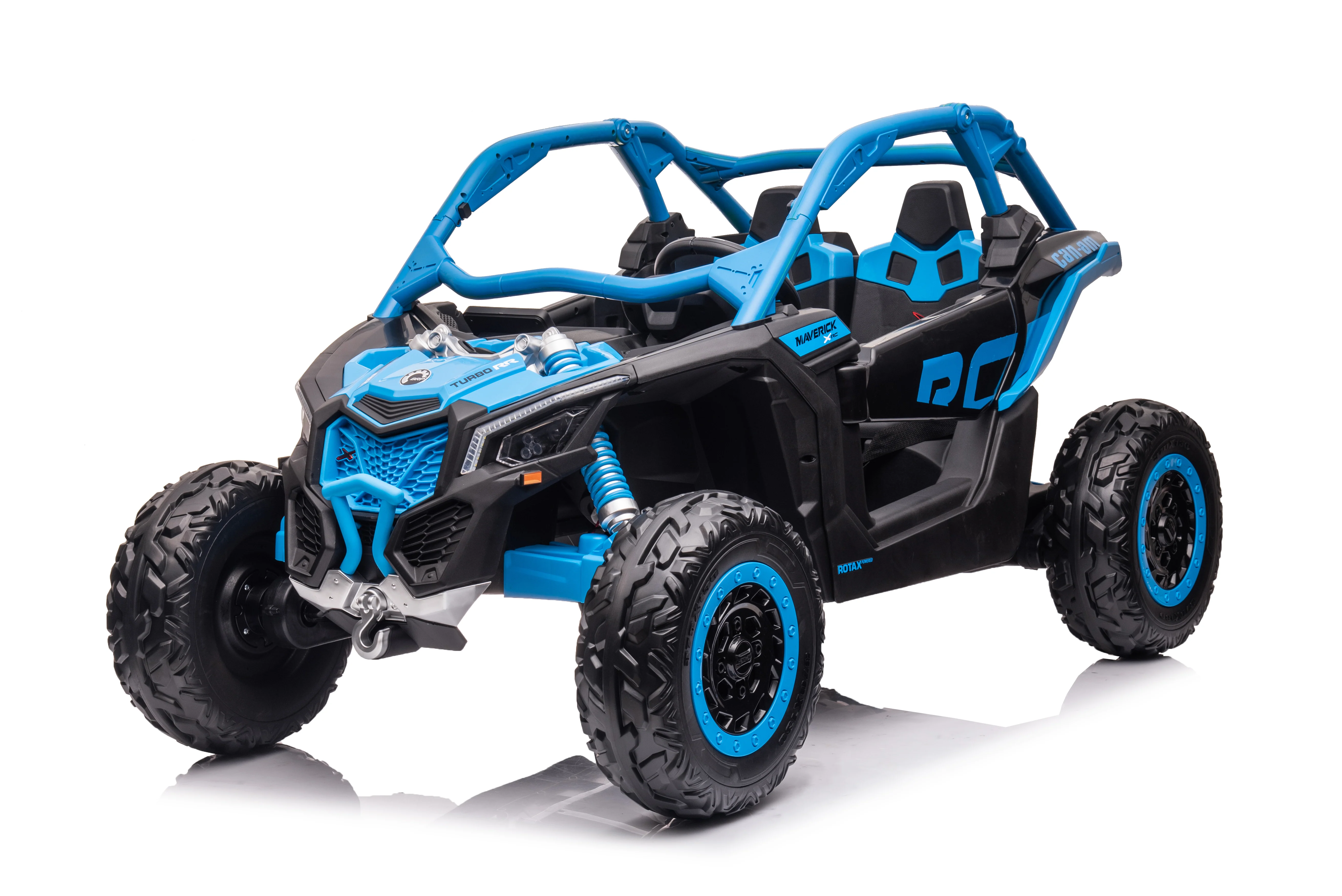 24v x 14 Ah Licensed 4x4 Can-Am-800w RC Kids Ride on Car,UTV 2-Seater – Blue ETA 10th May 2026