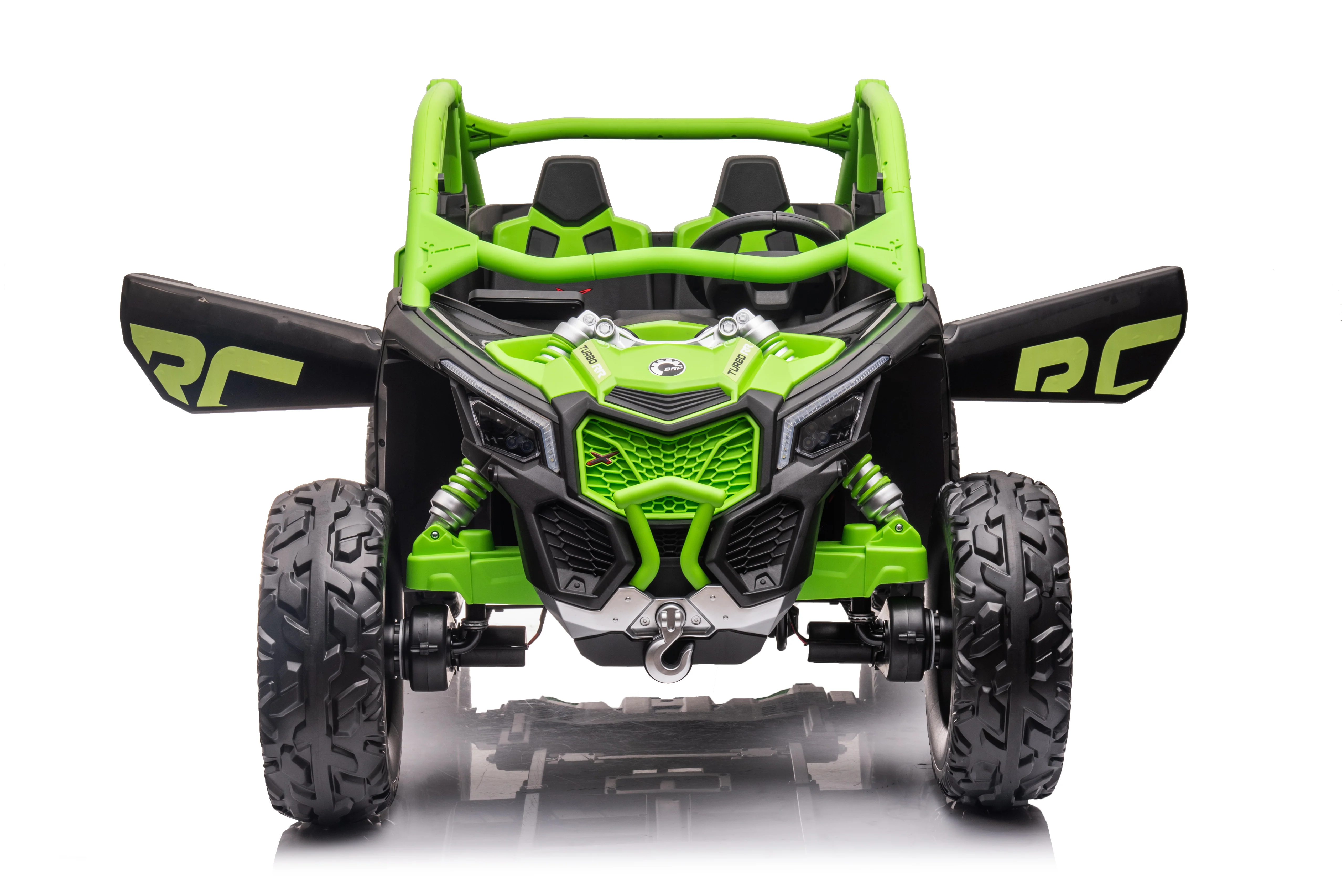 24v x 14 Ah Licensed 4x4 Can-Am-800w RC Kids Ride on Car, UTV 2-Seater –Green ETA 10th May 2026 - Image 7