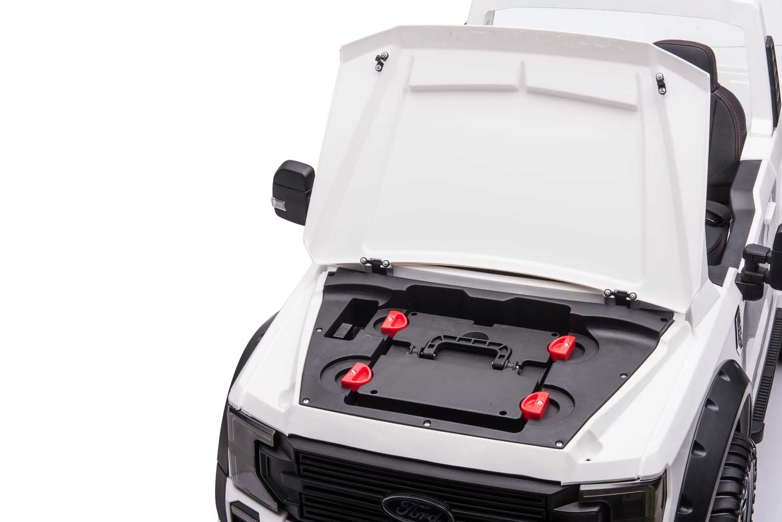24v licensed Ford Super Duty 4x4 Ride On Car White Pre-Order ETA 25th April 2026 - Image 8